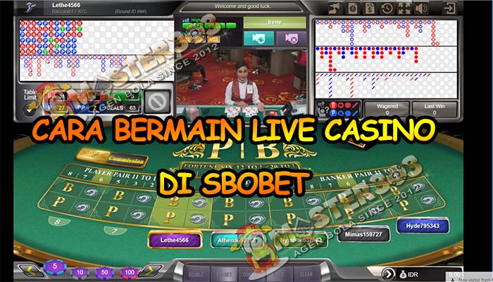 Cara bermain Live Casino di SBOBET 0