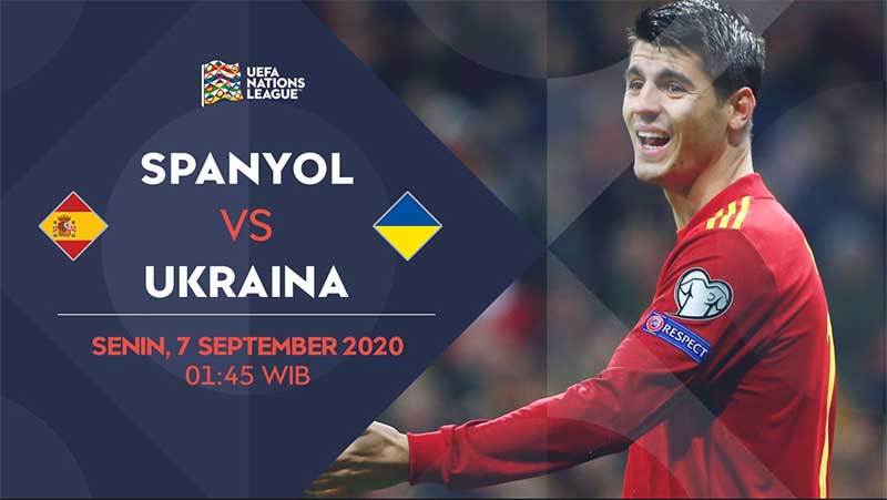 Prediksi Spanyol vs Ukraina 7 September 2020 di Alfredo Di Stefano