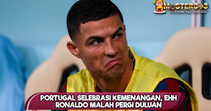 Ronaldo Kabur Saat Selebrasi Portugal